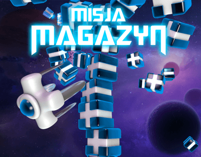 Misja: Magazyn, a warehouse robot game