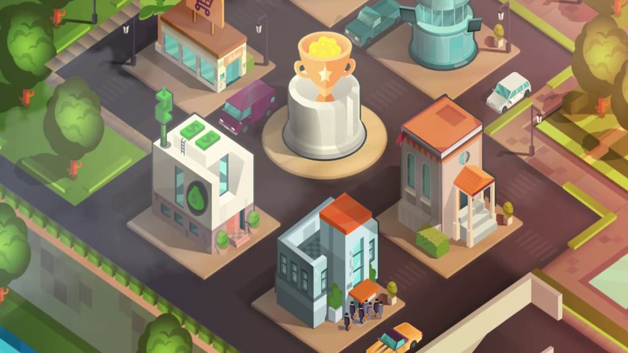 Money Makers, an idle business game in an isometric city